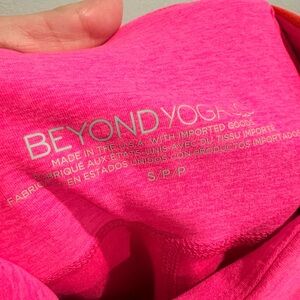 Beyond Yoga Vibrant Pink and Orange Top